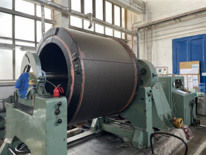 Pogumovana odstredivka 1600 mm