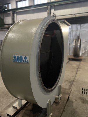 Pogumovana skříň ventilátoru 1,8 m
