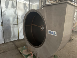 Pogumovana skříň ventilátoru
