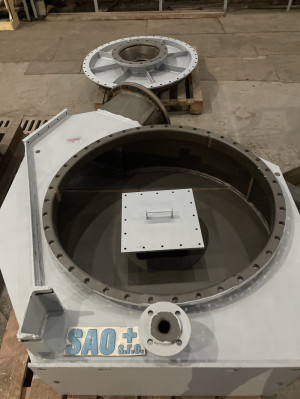 Pogumované díly ventilátoru