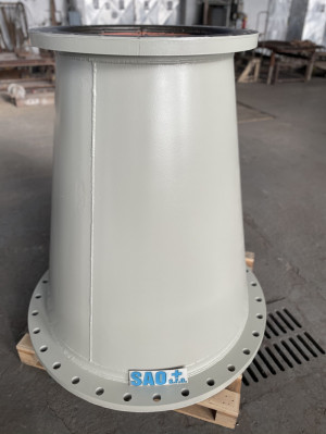 Pogumovana trubka DN800